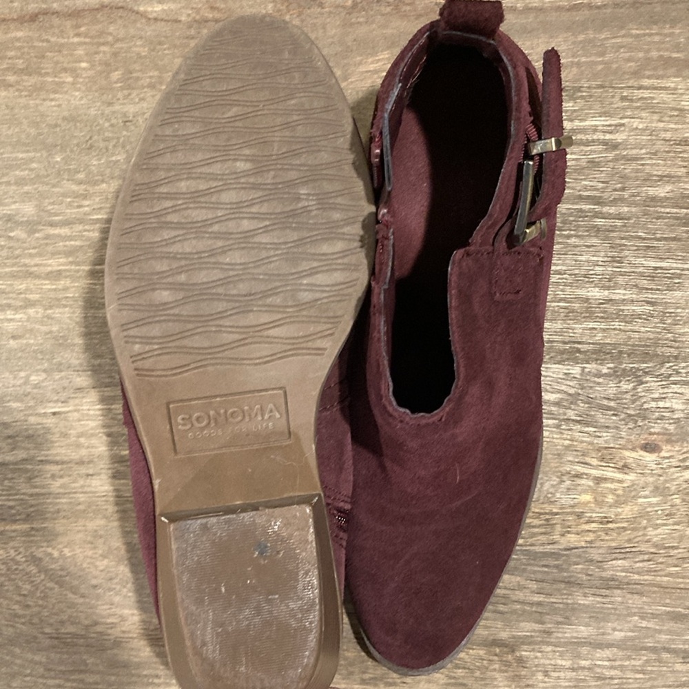 Sonoma suede ankle boots - Picture 5 of 8